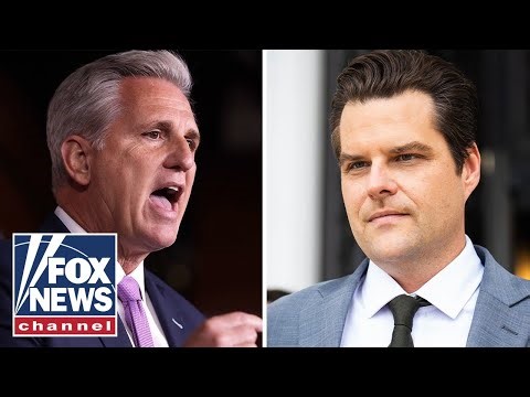 'The Five': McCarthy, Gaetz trade insults over speaker chaos: 'SIT DOWN'