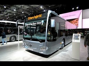 MERCEDES BENZ CITARO HYBRID CITY BUS OF THE YEAR 2019 WALKAROUND AND INTERIOR
