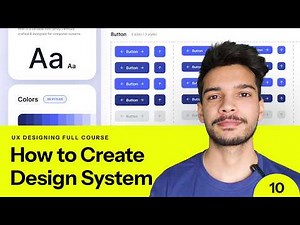 How to Create Design System in Figma From Scratch: Colors, Buttons more - Detailed Figma Tutorial