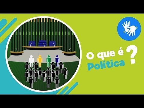 O que é política? - com libras