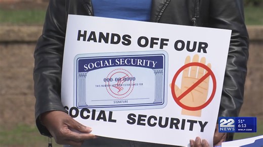 Protests held in Springfield over potential Social Security cuts