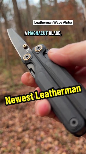 The most advanced Leatherman multitool yet! This everyday carry multitool is made in USA with a 25 year warranty. It has a magnet, cut blade, GT handle with larger tools and implements, including full-size scissor. Perfect for EDC, or camping trades work or handyman. #leatherman #edc #leathermanwavealpha #multitool #tradeworker @Leatherman Tools