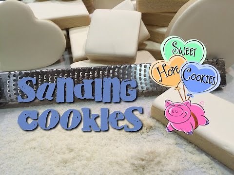 Sanding Cookies