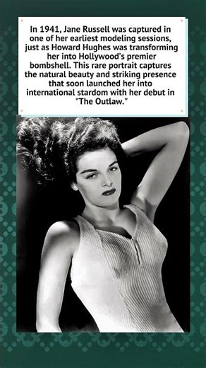 Jane Russell: The Early Modeling Years (1941) ✨