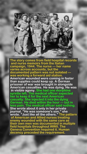 The Gift of Mercy: When a German Prisoner Saved American Lives