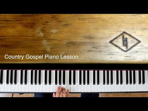 How To Play Country Gospel Piano