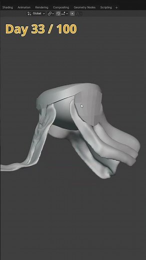 100 Days of Digital sculpting in Blender Day 33