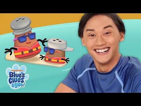 Pool Day With The Spice Family! | Blue's Clues & You
