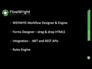 FlowWright Business Process Automation Workflow - Quick Tour | Learn More about how our platform