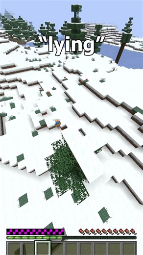 Hiding as the ENTIRE TREE until he notices