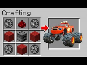 How To Craft Blaze And The Monster Machines