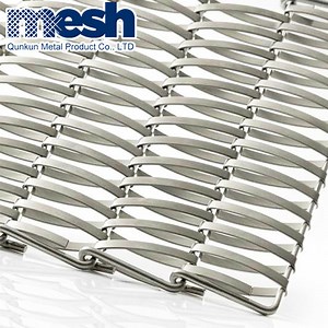 [Hot Item] Decorative Metal Plate Conveyor Mesh Belt