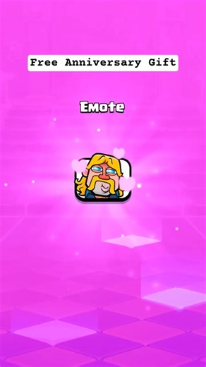 FREE Anniversary Emote & Gift QR Code Clash Royale! 😱💎 #shorts