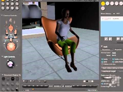 Inverse Kinematics - Poser 8 - Poser Pro 2010 Tutorial