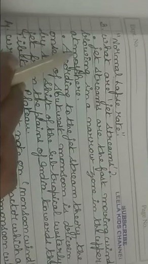 X-std Geography unit- 2 part-1 Text book evaluation Answer briefly 1-3