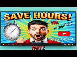 How to Use ChatGPT and Visual Basic to Create a PowerPoint Presentation in Minutes - PART 2