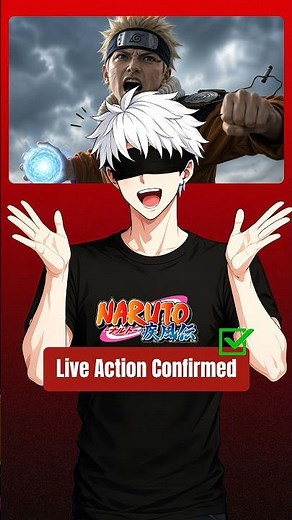 NARUTO LIVE ACTION MOVIE OFFICIALLY CONFIRMED! 🔥🍥 Team 7 Casting Begins!
