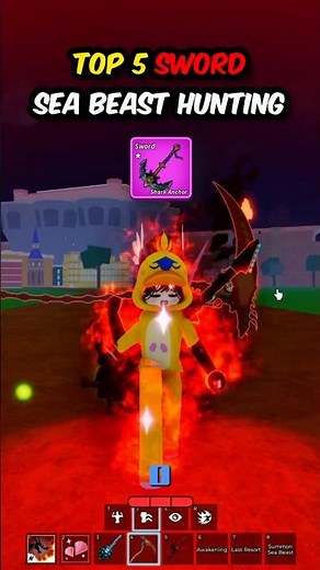 Top 5 Swords for Hunting Sea Beast