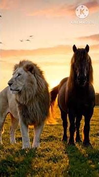 LION AND HOUSE!!💗💗 #lion #hours #viral #intertenment