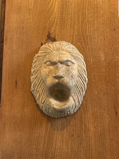 Vintage Cast Stone Lion Garden Sculpture – Neoclassical Yard Art – Decorative Outdoor Decor – Old-world European Patio or Garden Bed Styling - Etsy