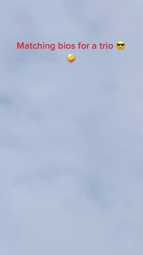Matching bios for trios...🤍#fyp #bio #matchingbios #trios #bestfriends