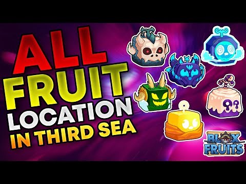 All Devil Fruits Spawn Location in Third Sea|Blox Fruits