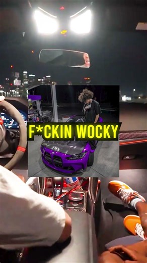 He couldn't BELIEVE THE WOCKY ROCKET😮🔥 #srtlen #wockyrocket #hellcat #streamer #clips