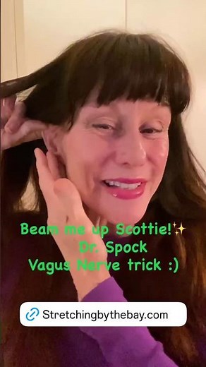 Vagus Nerve Reset 🖖 Relax in Seconds (Spock Ear Hack)