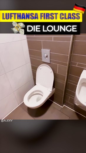 So sieht es in der Lufthansa First Class Lounge in Frankfurt aus! 😳💸 #alexv #travel #travelling #traveltrips | AlexV