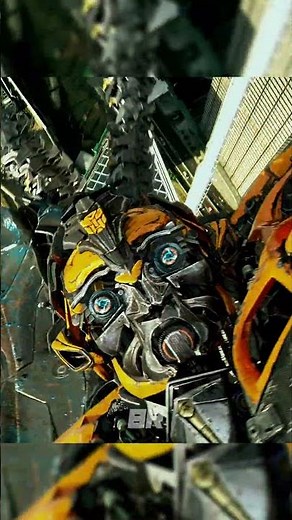 Bumblebee vs Stinger - The Death of Stinger | 4K #transformers #bumblebee #stinger #dinobots #death