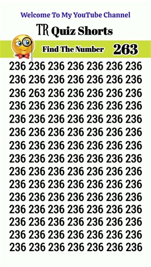Is the 263 Challenge Humanly Possible? #shorts #quiz #puzzle
