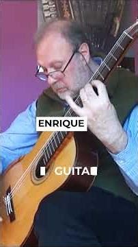 CELLO Suite No. 1 the 4th Mvt. SARABANDE Johann Sebastian Bach, Enrique Bocaccio Guitar. #guitar