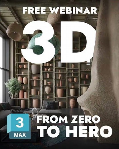 3ds Max Interior Modeling | From Zero To Hero