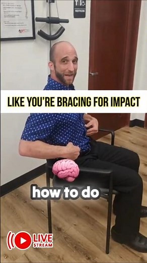 Low Back Pain Sitting? Brace Before You Move
