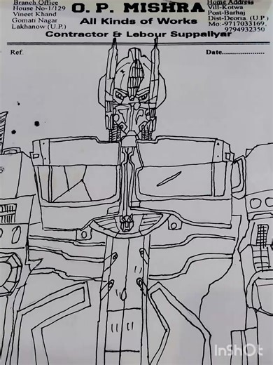 optimus prime drawing #transformers#thelastknight