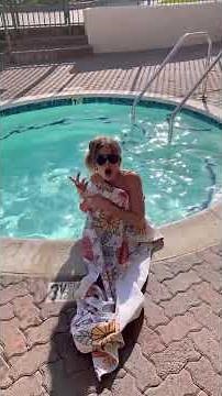 I gave my girlfriend a dissolving swimsuit 😱