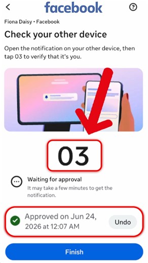 Check Your Other Device Facebook Login Approvel Problem | Facebook Login Requset on Another Device