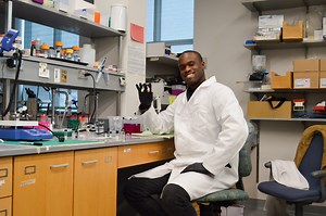 The sky’s the limit for biomedical engineering Ph.D. student Marcus Flowers