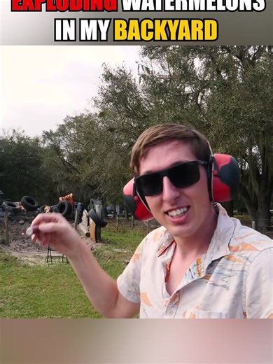 INSANE Watermelon EXPLOSIONS 🤯 | The Backyard Scientist