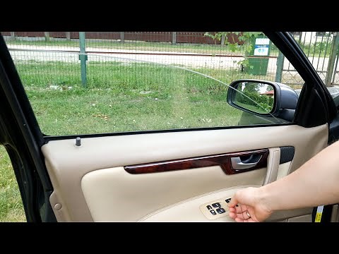 How to reset window auto Up/Down function Volvo cars