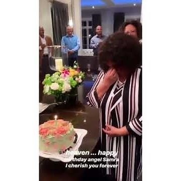 the weeknd celebrating his mothers birthday