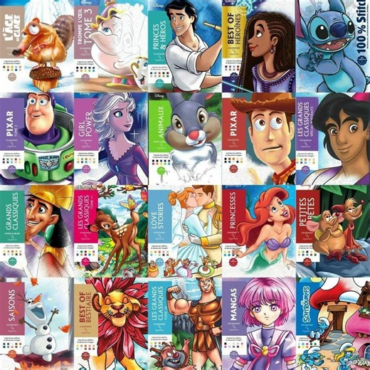 Mega Pack of Printable Disney Coloring Pages (PDF) — 66 Pages, 8 Exclusives From the Author - Etsy