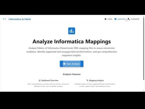 Informatica to Microsoft Fabric Migration | Automation‑Led Modernization