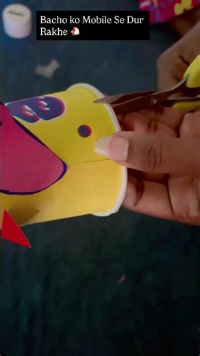 Craft time make hen 🐔 with paper cup #craft#creative