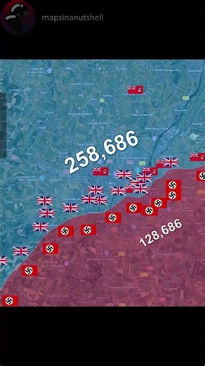Battle for Caen using Google Earth