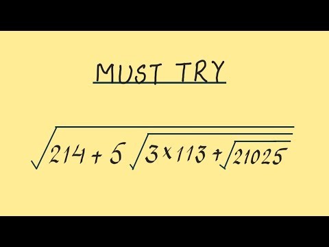 A Nested Square Root That Collapses Beautifully