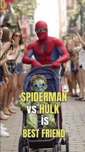 Spiderman and Hulk is Best Friend #spiderman #hulk #superhero #marvel #bestfriend