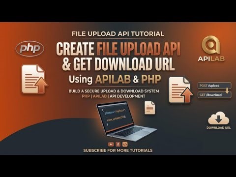 Create File Upload API with ApiLab and PHP