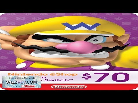 $70 Nintendo eShop Gift Card Digital Code