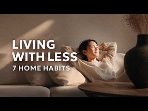 7 Simple Home Habits for Living With Less